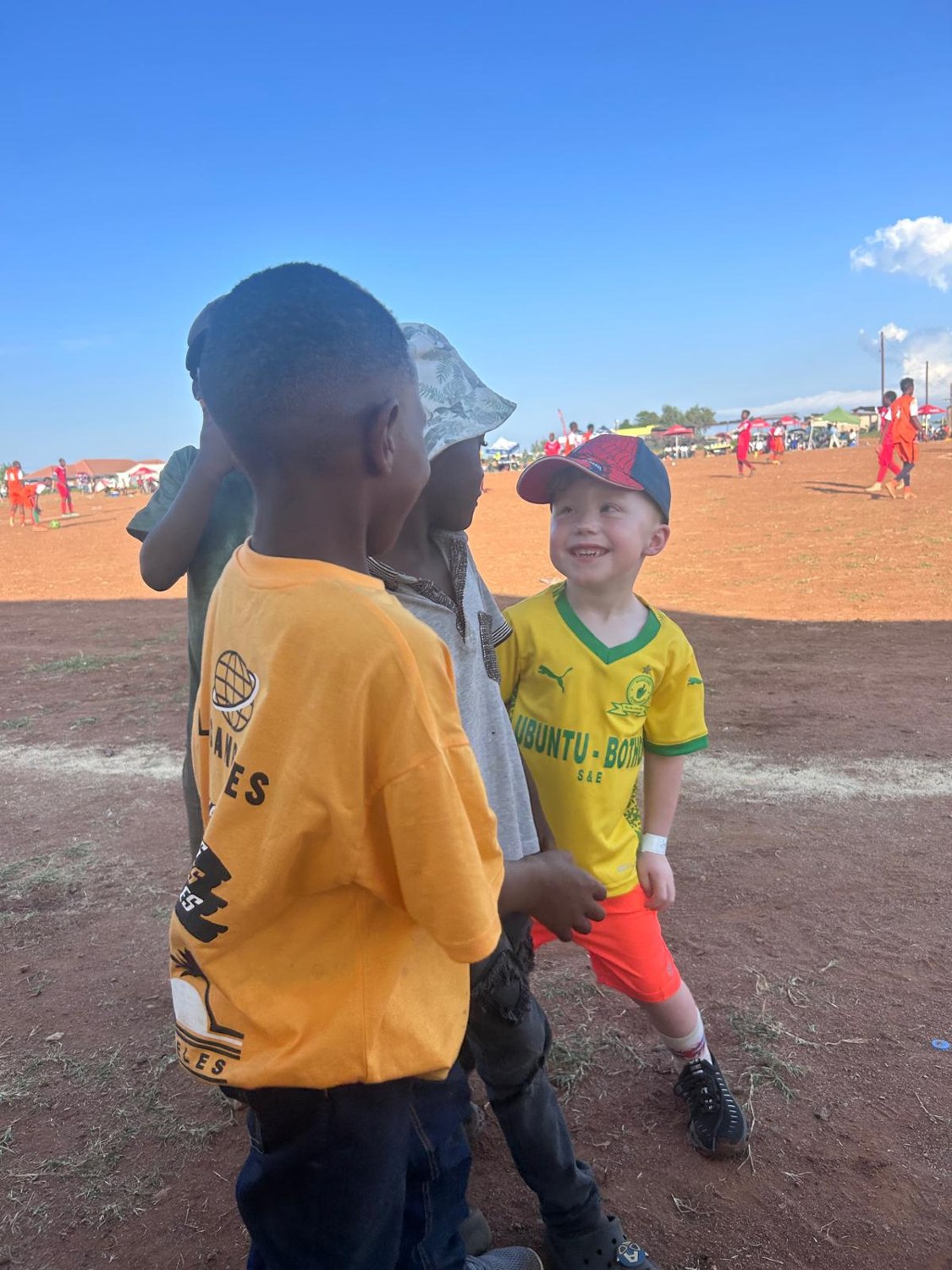 Friendship through football in South Africa